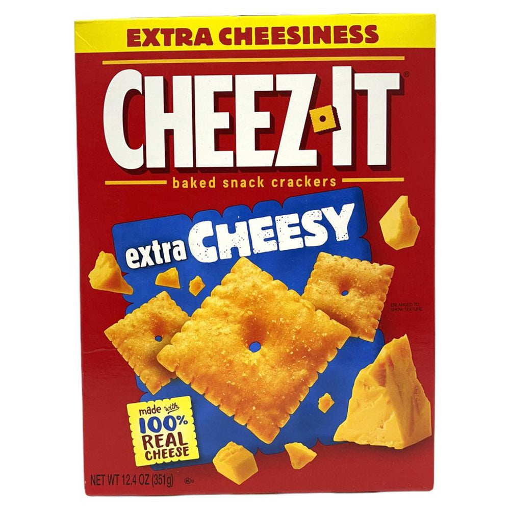 Cheez it Extra Cheesy 351g - Candy Mail UK