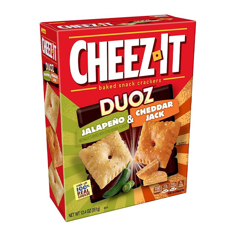 Cheez It Jalapeno and Cheddar Jack 351g Best Before 10th december - Candy Mail UK