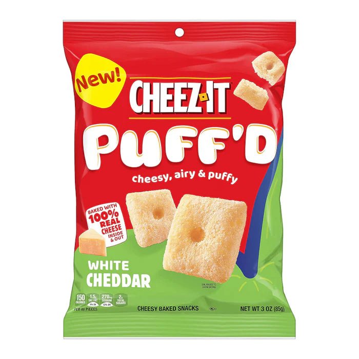 Cheez It Puff'd White Cheddar 85g - Candy Mail UK