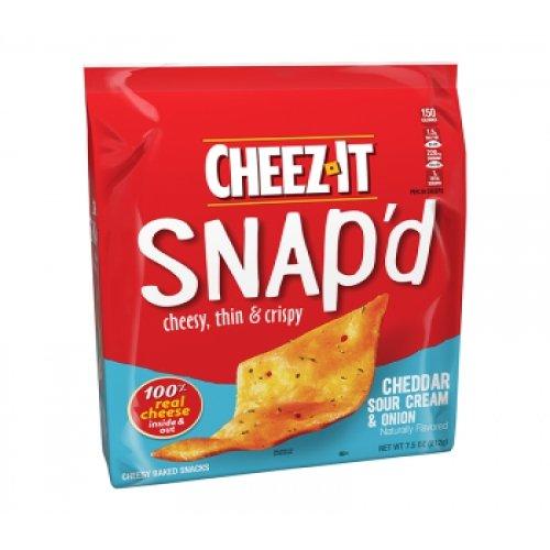 Cheez It Snap'd Cheddar Sour Cream& Onion 62g - Candy Mail UK