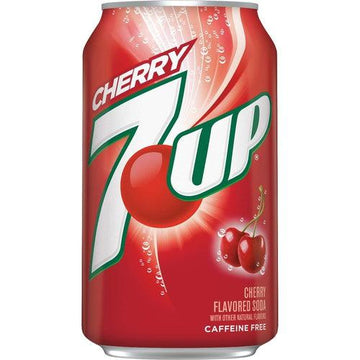 Cherry 7up 330 ml (canette endommagée)
