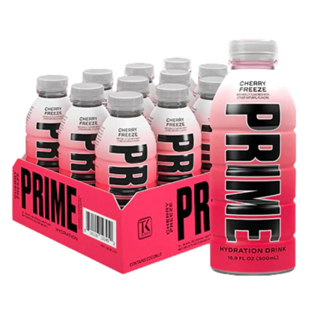 Cherry Freeze Prime Hydration 500ml USA Wholesale 10 cases (PRE-ORDER) - Candy Mail UK