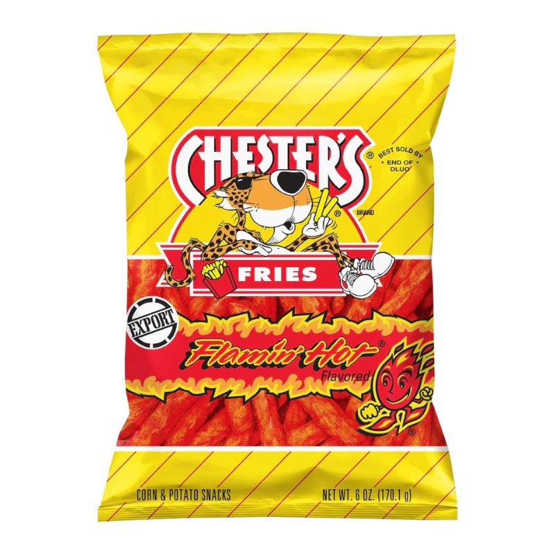 Chester's Fries Flamin' Hot 170g - Candy Mail UK