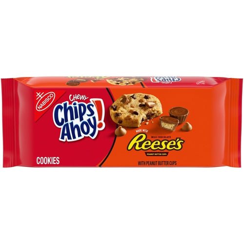 Chips Ahoy! Chewy with Reese's Peanut Butter Cups 269g - Candy Mail UK