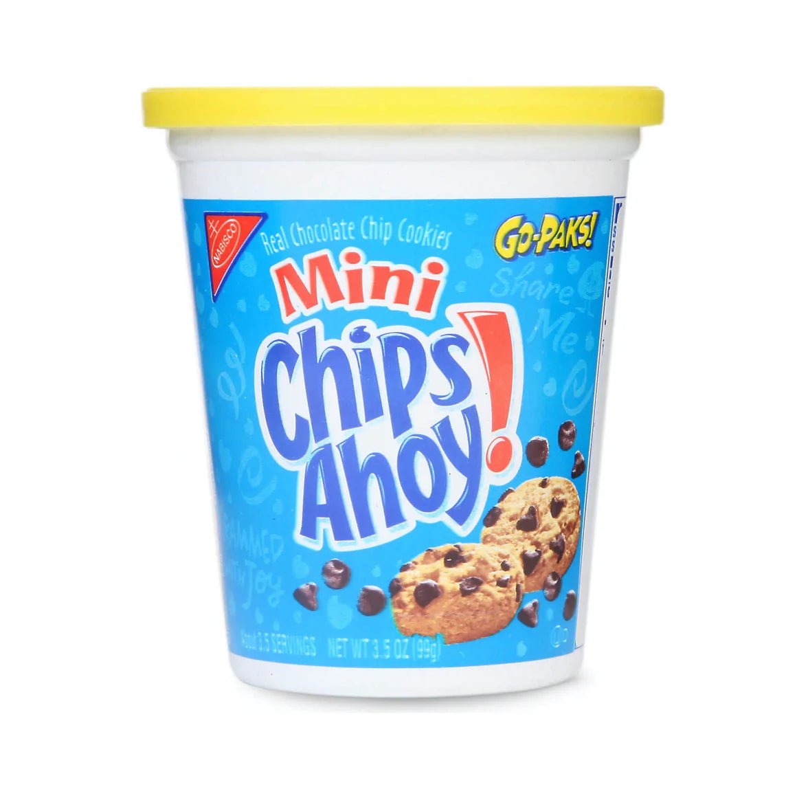 Chips Ahoy! Choc Chip Cookies Tub 99g - Candy Mail UK