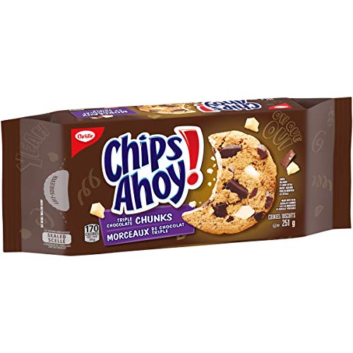 Chips A'hoy! Triple Chocolate Chunks (Canada) 251g - Candy Mail UK