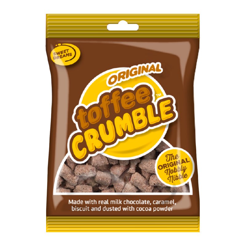 Choc Nibbles Toffee Crumble Flavour 150g - Candy Mail UK
