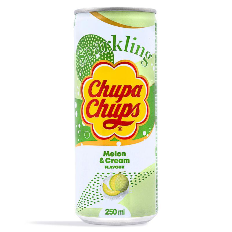 Chupa Chupa Melon and Cream Slim Can 250ml - Candy Mail UK