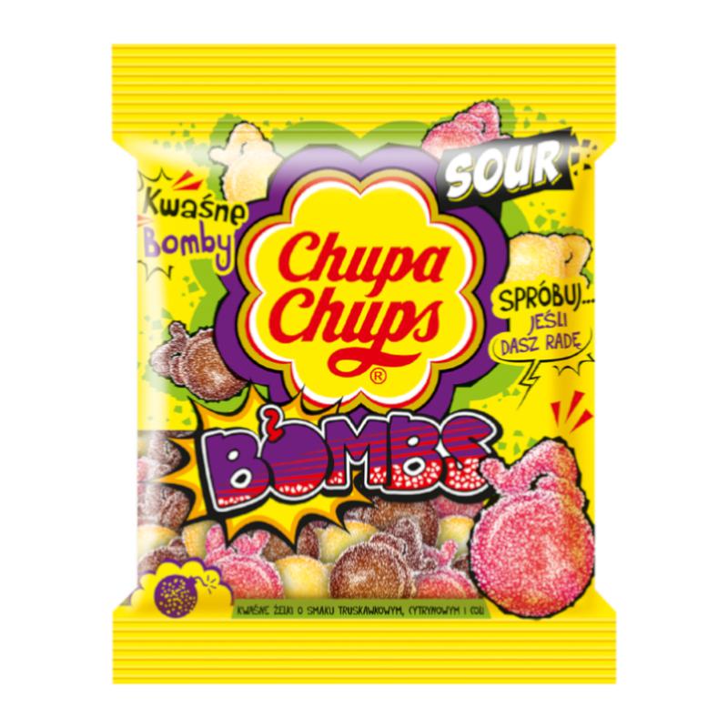 Chupa Chups Sour Bombs 90g - Candy Mail UK