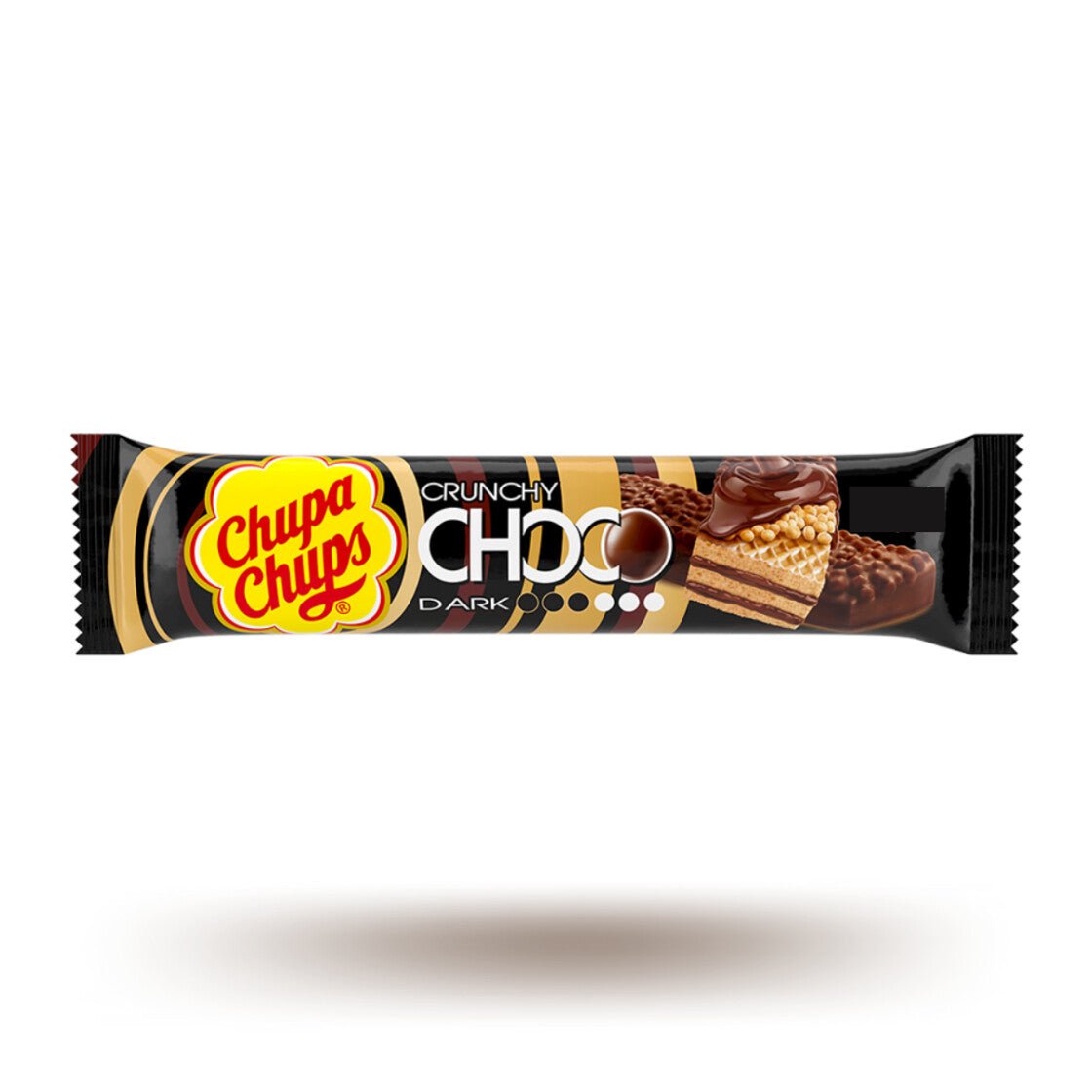 Chupa Cups Choco Crunchy Dark (Italy) 27g - Candy Mail UK