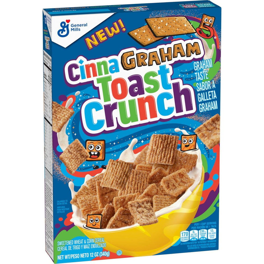 
                  
                    CinnaGrahams Toast Crunch (Canada) 430g - Candy Mail UK
                  
                