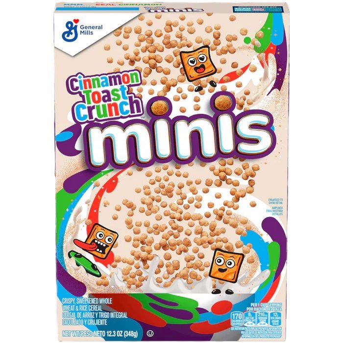 Cinnamon Toast Crunch Minis Cereal 348g - Candy Mail UK
