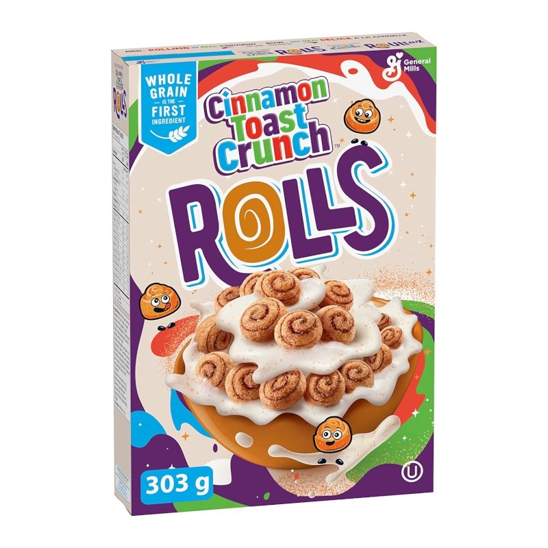 Cinnamon Toast Crunch Rolls Cereal 303g - Candy Mail UK