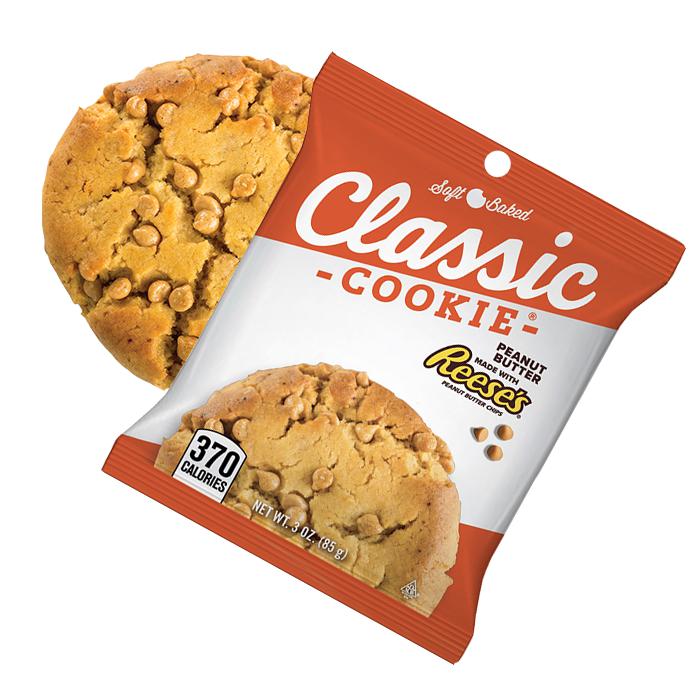 Classic cookie Peanut Butter with Reese's Peanut Butter 85g - Candy Mail UK