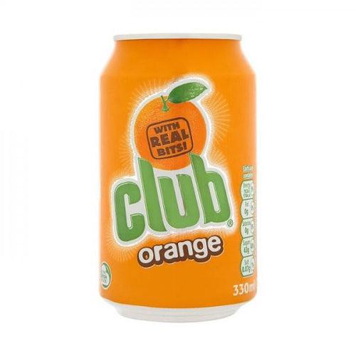 Club Orange Soda 330ml (Ireland) - Candy Mail UK