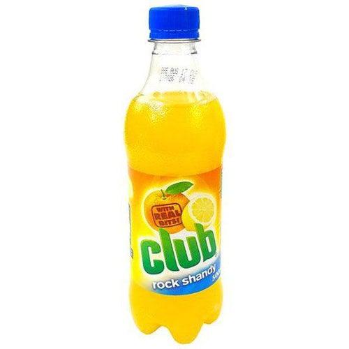 Club Rock Shandy Soda Bottle 500ml (Ireland) - Candy Mail UK