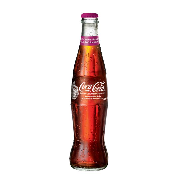 Coca Cola British Columbia Raspberry (Canada) 355ml - Candy Mail UK
