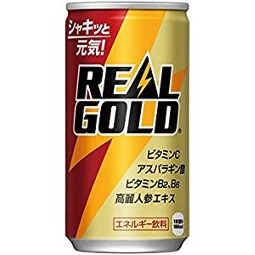 Coca-Cola Real Gold Energy Drink Japan 190ml - Candy Mail UK