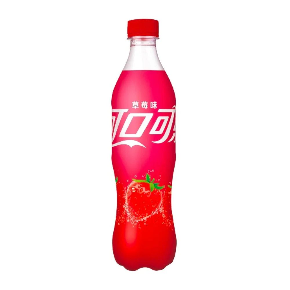 Coca-Cola Strawberry (China) 500ml - Candy Mail UK