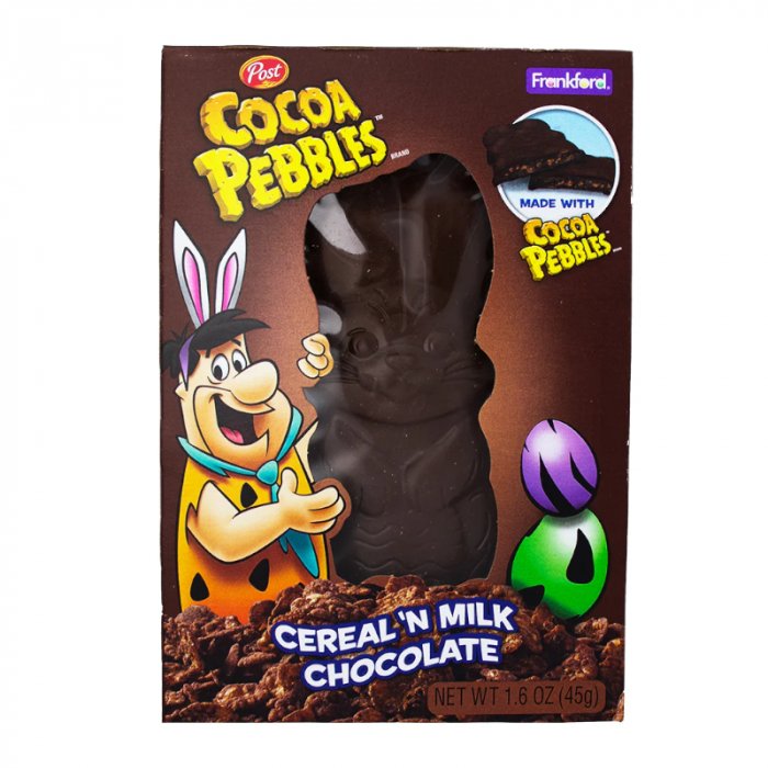 Cocoa Pebbles Cereal 'N' Milk Chocolate Bunny 45g - Candy Mail UK