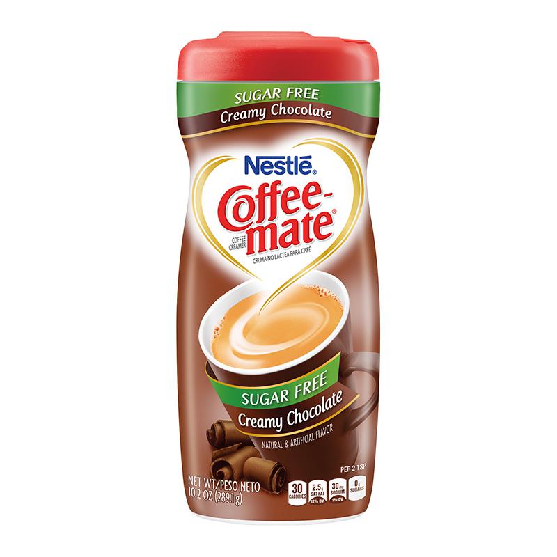 Coffeemate Coffee Creamer SUGAR FREE Creamy Chocolate 289g - Candy Mail UK