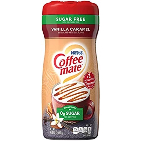 Coffeemate Sugar Free Coffee Creamer Vanilla Caramel 289.1g - Candy Mail UK