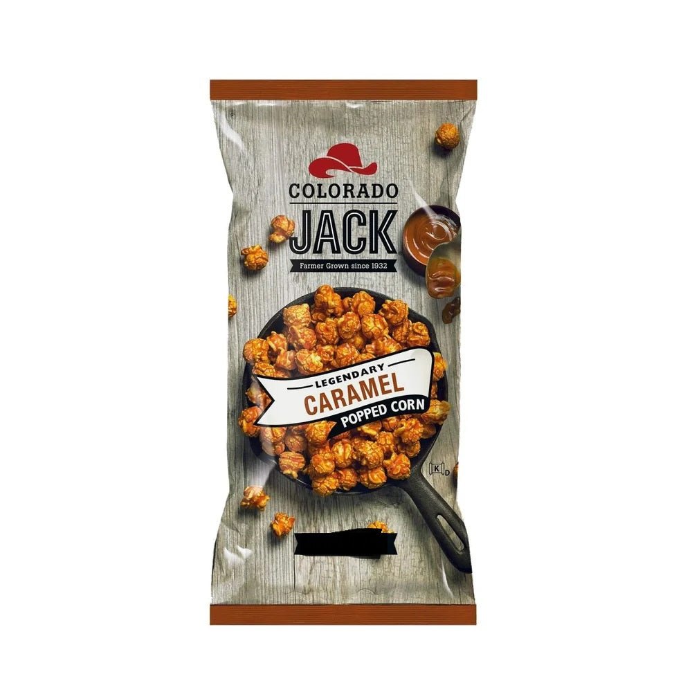 Colorado Jack Caramel Popped Corn 113g - Candy Mail UK