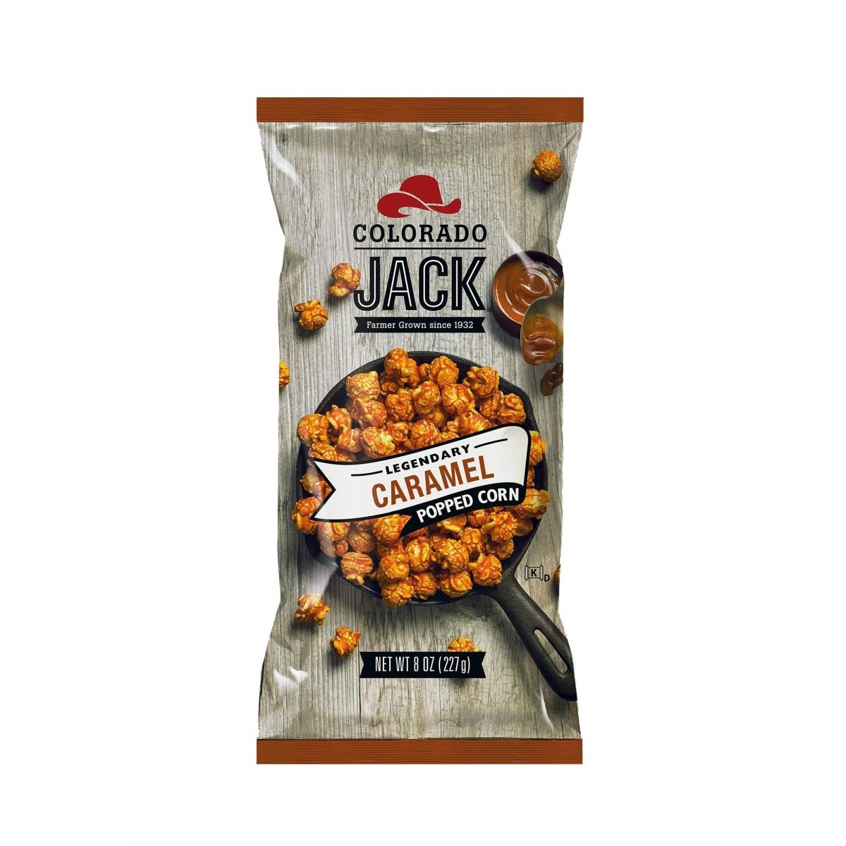 Colorado Jack Legendary Caramel Popped Corn 227g - Candy Mail UK
