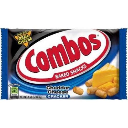 Combos Cheddar Cheese Cracker 51g - Candy Mail UK