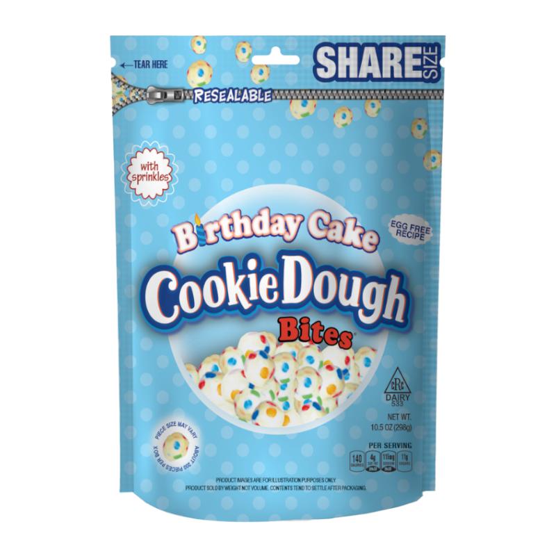 Cookie Dough Bites- Birthday Cake 298g - Candy Mail UK