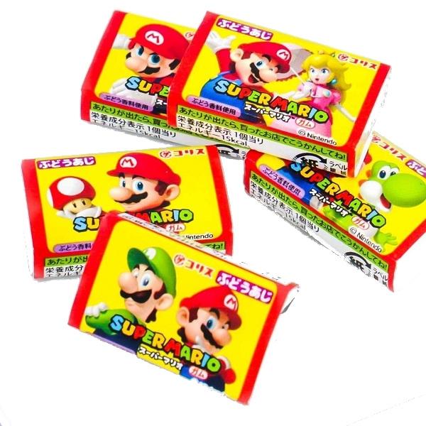 Coris Super Mario Grape Chewing Candy 4g - Candy Mail UK