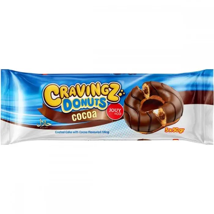 Cravingz Donuts Cocoa 5 Pack 200g - Candy Mail UK