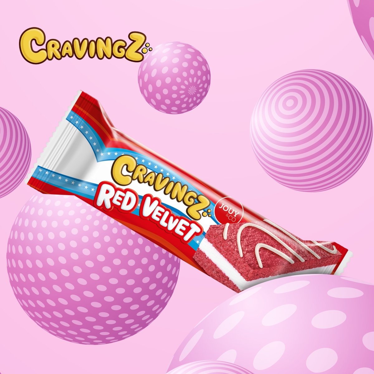 Cravingz Red Velvet Cake 45g - Candy Mail UK