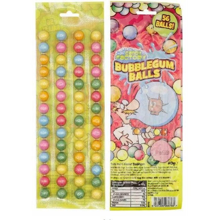 Crazy Candy Factory Bubblegum Balls 140g - Candy Mail UK