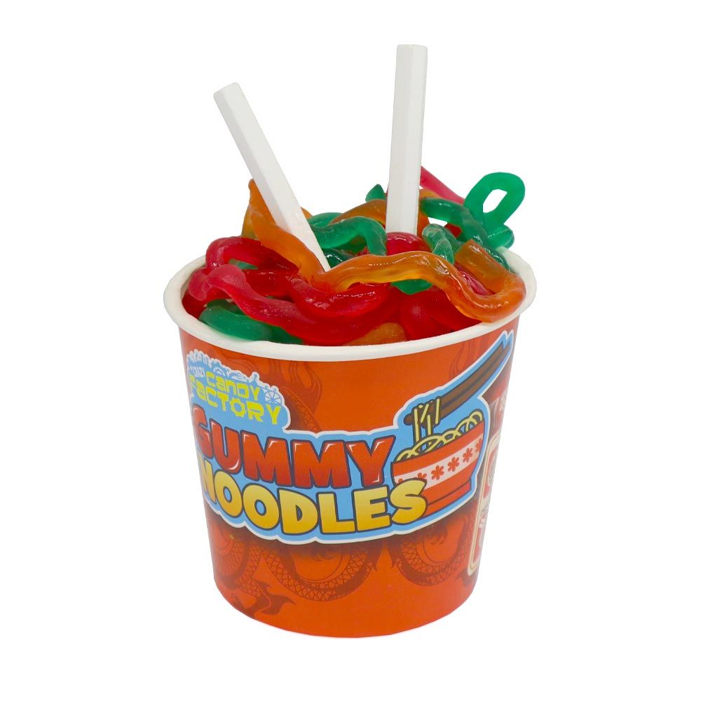 Crazy Candy Factory Gummy Noodles 63g Candy Mail UK