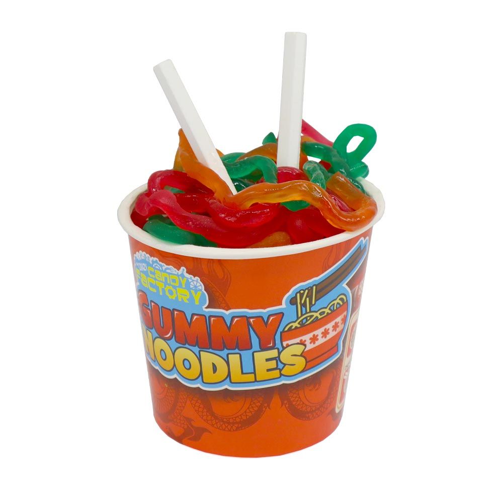 Crazy Candy Factory Gummy Noodles 63g - Candy Mail UK