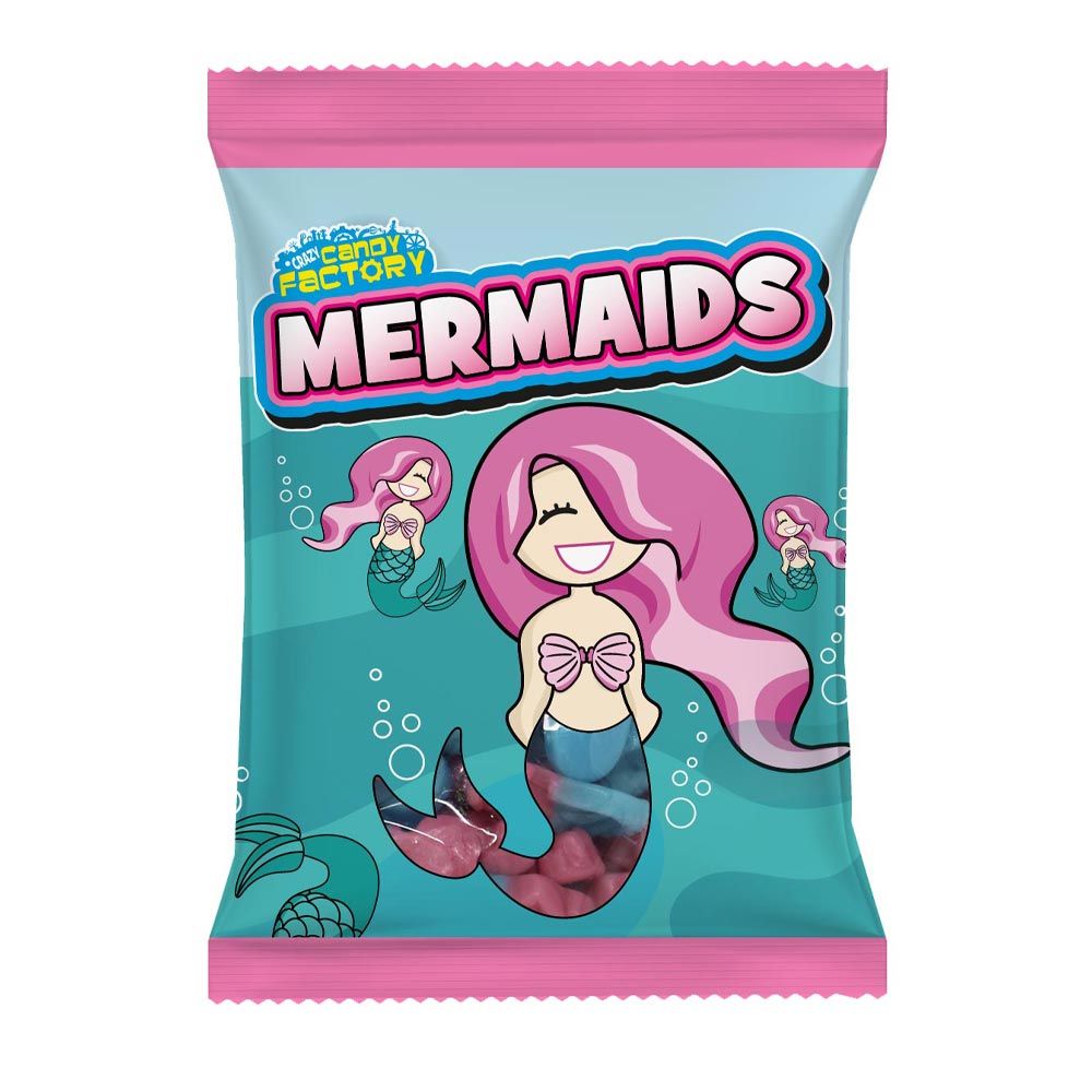 Crazy Candy Factory Mermaids 170g - Candy Mail UK