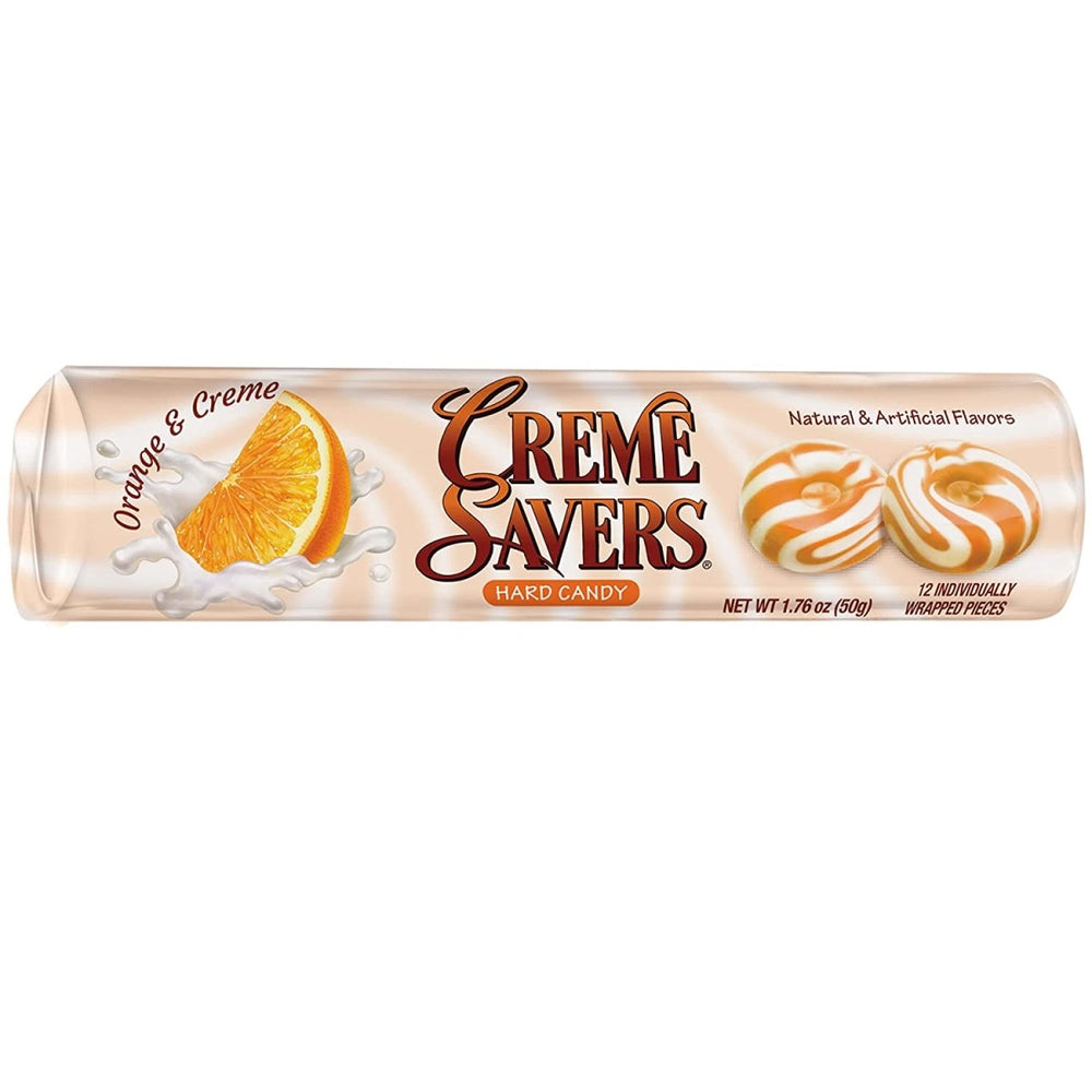 Creme Savers Orange and Creme 50g - Candy Mail UK