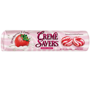 Creme Savers Erdbeeren und Creme 50g