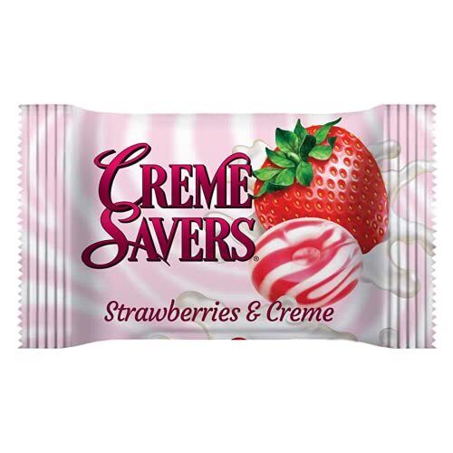 Creme Savers Strawberries and Creme Single - Candy Mail UK