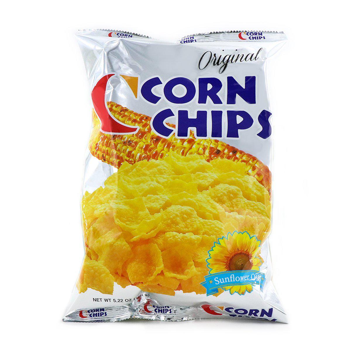 Crown Corn Chips (Korea) 148g best before 14/09/21 - Candy Mail UK