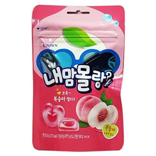 Crown Naemang Molang Peach Gummies 50g - Candy Mail UK