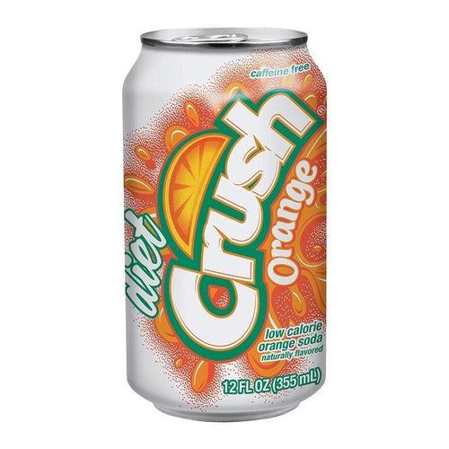 Crush Diet Orange Soda 355ml - Candy Mail UK