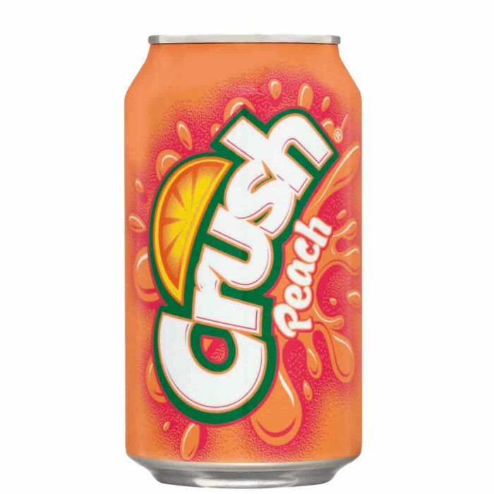 Crush Peach Soda 355ml - Candy Mail UK