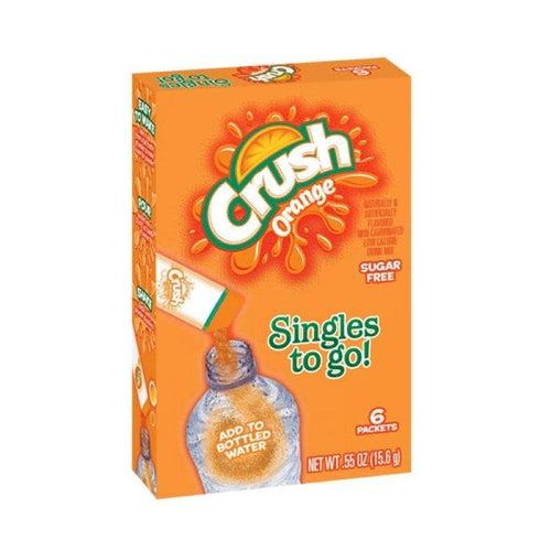 Crush Singles To Go Orange 6 Pack 15.6g - Candy Mail UK