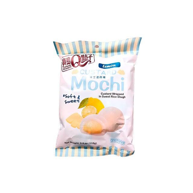 Custard Mochi Bag Lemon 110g - Candy Mail UK