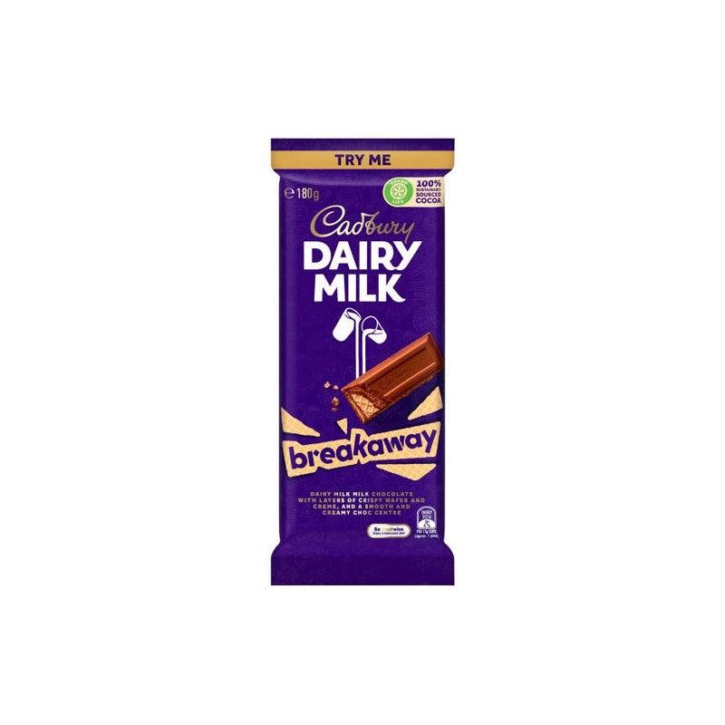 Dairy Milk Breakaway (Australian) 180g - Candy Mail UK
