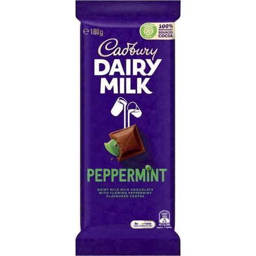 Dairy Milk Peppermint (Australian) 180g - Candy Mail UK