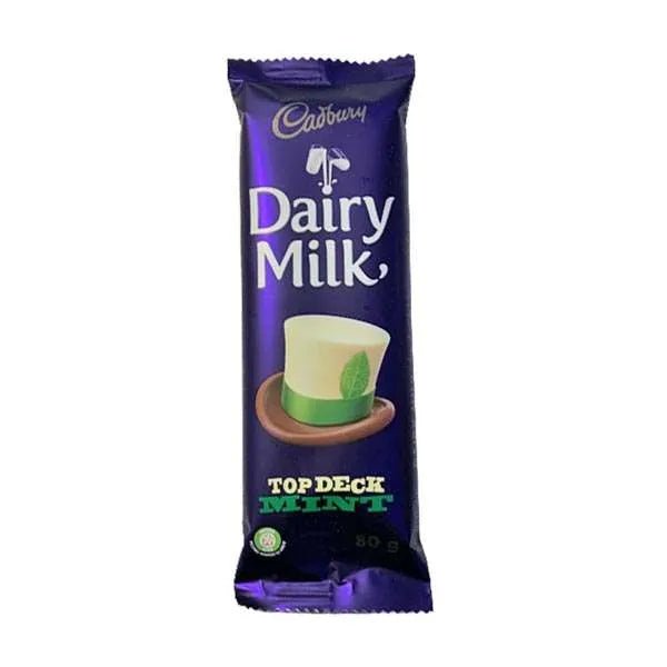 Dairy Milk Top Deck Mint 80g - Candy Mail UK