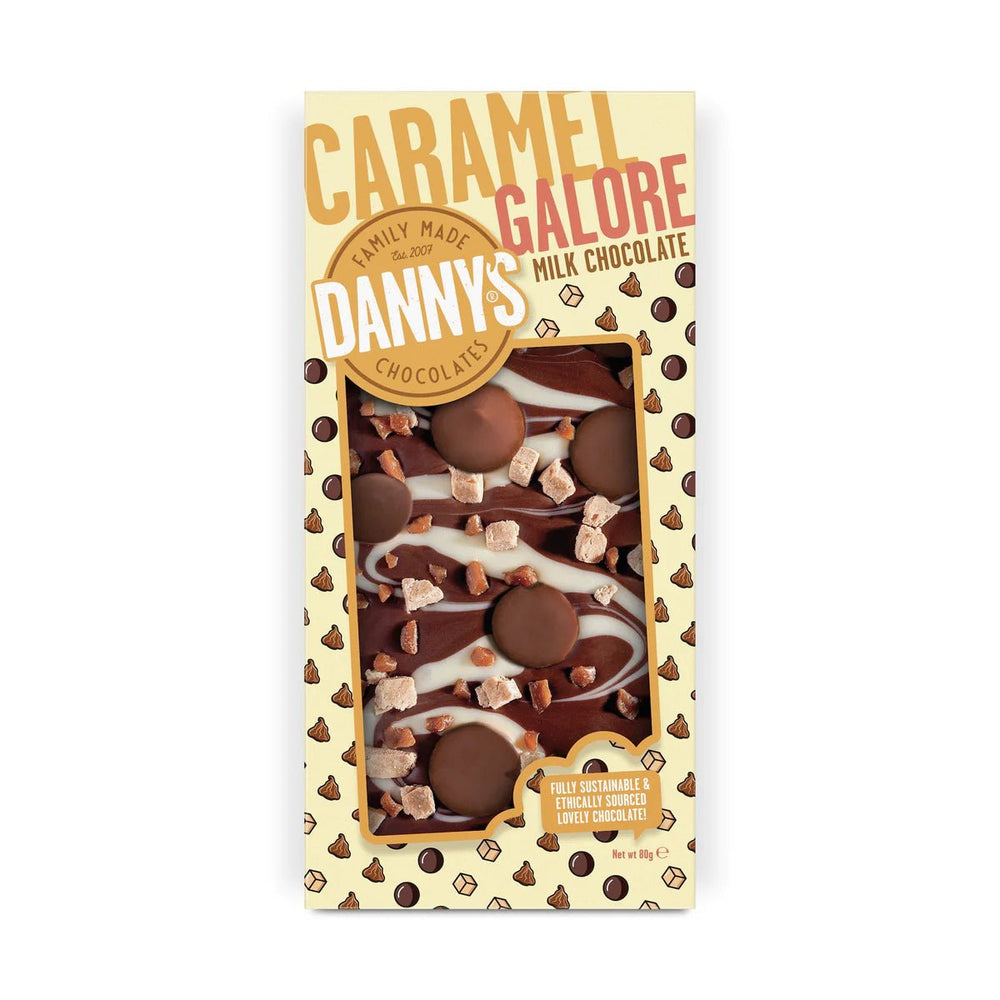 Danny's Caramel Galore Chocolate Bar 80g - Candy Mail UK